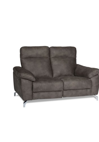 Selesta sofa - grt stof, m. hj ryg, 2 personerns