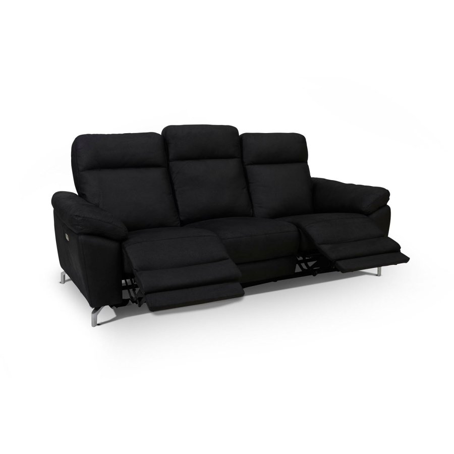Selesta 3 pers. sofa - sort stof