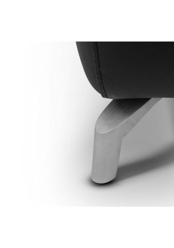 Selesta 2 pers. sofa - sort lder