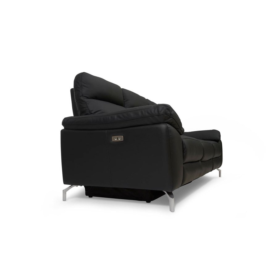 Selesta 3 pers. sofa - sort lder