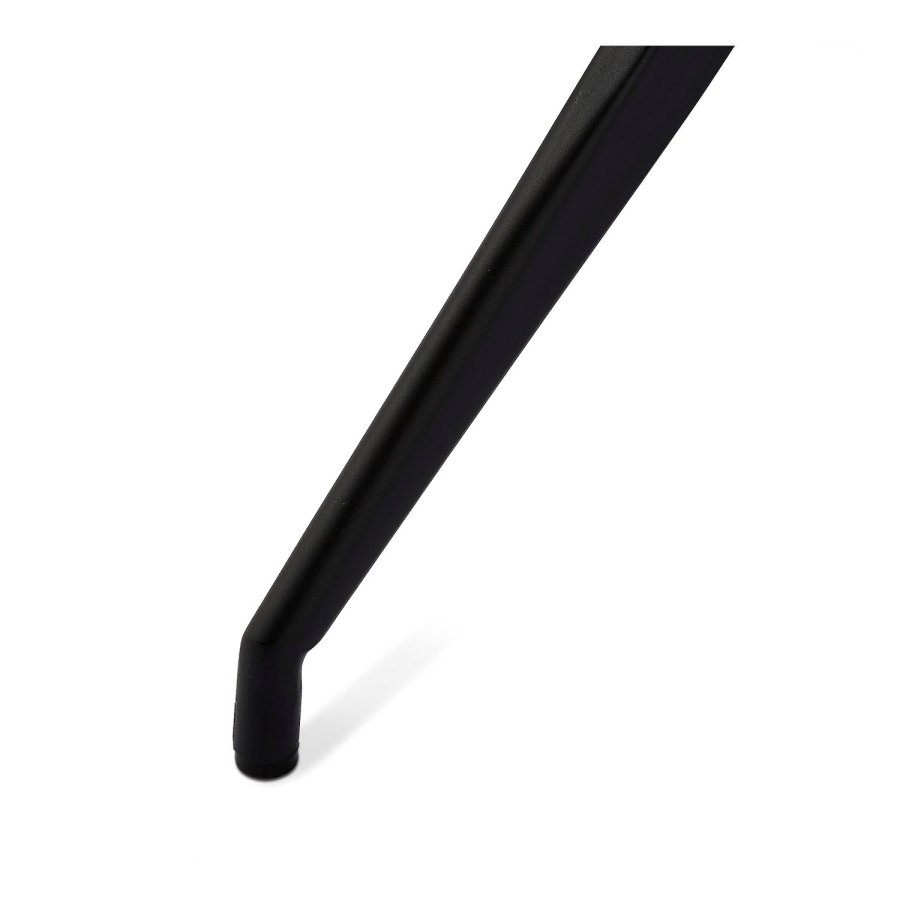 Isabel spisebordsstol m. drej - sort/brun kunstlder, uden armln