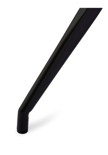 Isabel spisebordsstol m. drej  - sort/brun kunstlder, uden armln