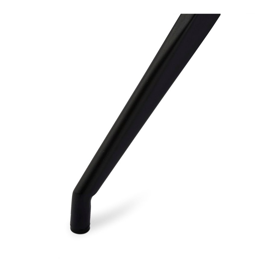 Isabel spisebordsstol m. drej  - sort/brun kunstlder, uden armln