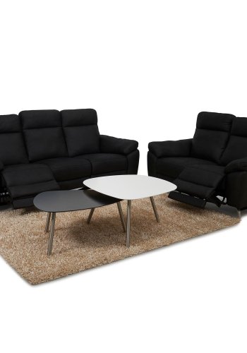 Selesta 3 pers. sofa - sort stof