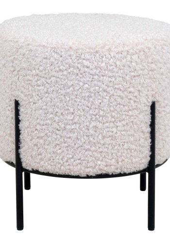 HOUSE NORDIC Alford puf - kunstigt lammeskind og stl