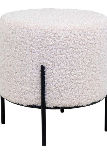 HOUSE NORDIC Alford puf - kunstigt lammeskind og stl