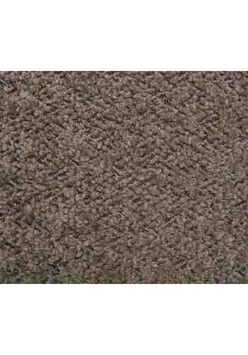 HOUSE NORDIC Medas puf, m. opbevaring, rund - brun bouclé polyester stof og natur tr (45)