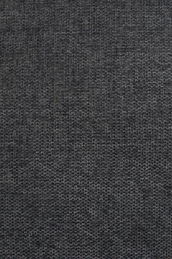 WHITE LABEL LIVING Lionel couterstol, m. rygln og fodsttte - mrkegr stof og stl