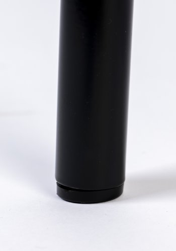 ZUIVER Spike barstol, m. rygln og fodsttte - natur rattan, gr polyester og sort stl (64,5cm)