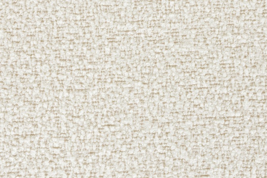 WHITE LABEL LIVING Joa barstol, m. rygln og fodsttte - hvid polyester og sort jern