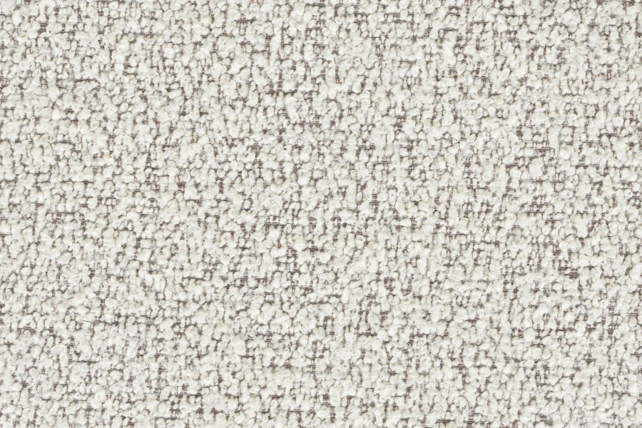 WHITE LABEL LIVING Joa barstol, m. rygln og fodsttte - beige polyester og sort jern