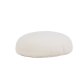 VENTURE DESIGN Ruston brnepuf, rund - hvid lammeuld (40)
