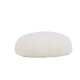 VENTURE DESIGN Ruston brnepuf, rund - hvid lammeuld (40)
