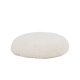 VENTURE DESIGN Ruston brnepuf, rund - hvid lammeuld (40)