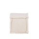 VENTURE DESIGN Castine puf, kvadratisk - hvid bouclé (40x40)