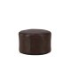 VENTURE DESIGN Eastport puf, rund - mrkebrun PU (41)