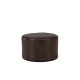 VENTURE DESIGN Eastport puf, rund - mrkebrun PU (41)
