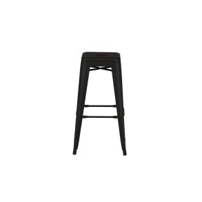 VENTURE DESIGN Tempe barstol, m. fodsttte - matsort stl