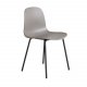 VENTURE DESIGN Arctic spisebordsstol - khaki plastik og sort metal