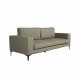 VENTURE DESIGN Bolero 3 pers. sofa - grn polyester og sort metal