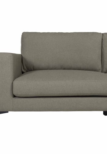 VENTURE DESIGN Bolero 3 pers. sofa - grn polyester og sort metal