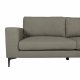 VENTURE DESIGN Bolero 3 pers. sofa - grn polyester og sort metal
