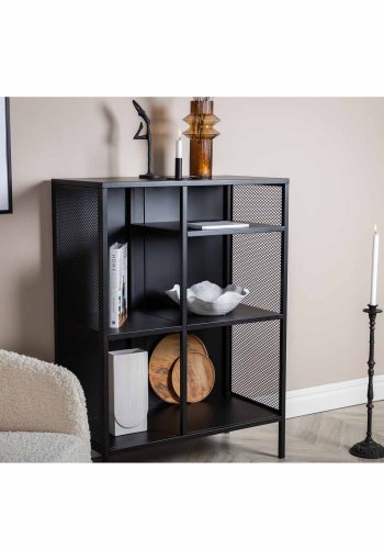 VENTURE DESIGN bogreol - sort stl