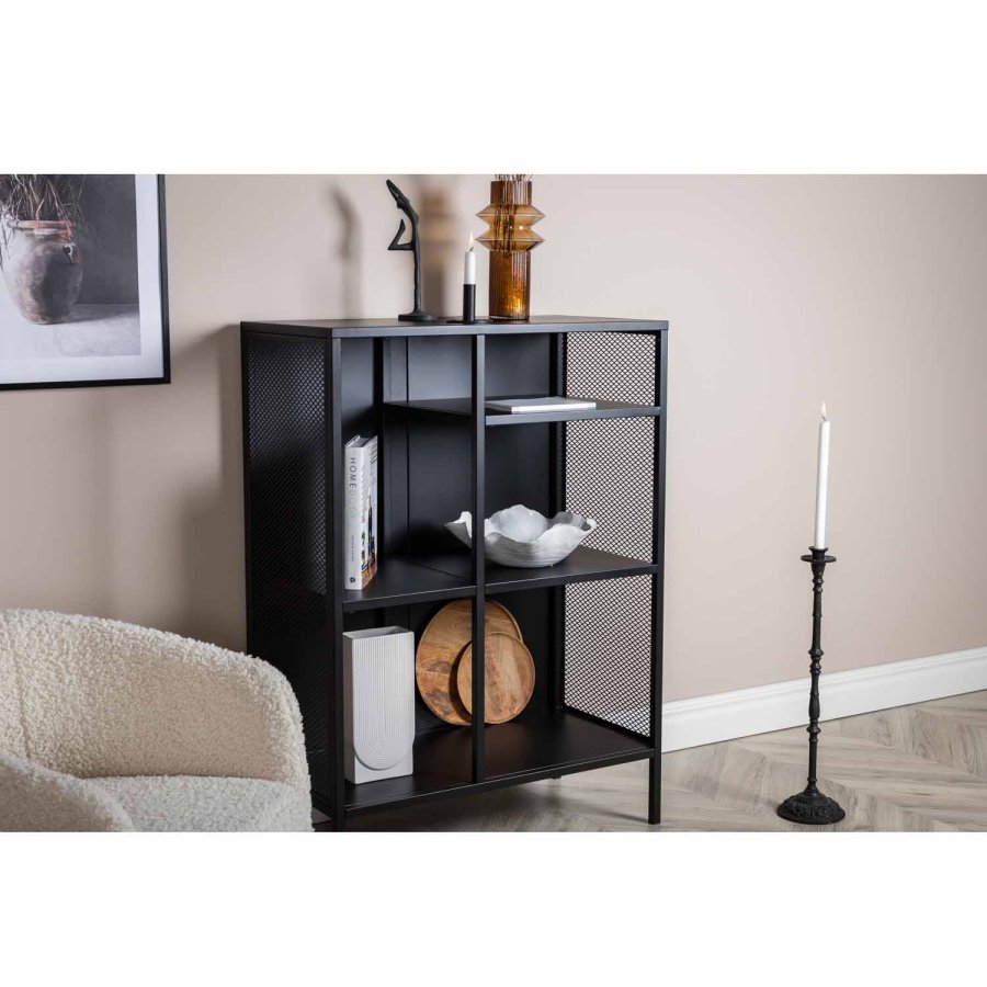 VENTURE DESIGN bogreol - sort stl