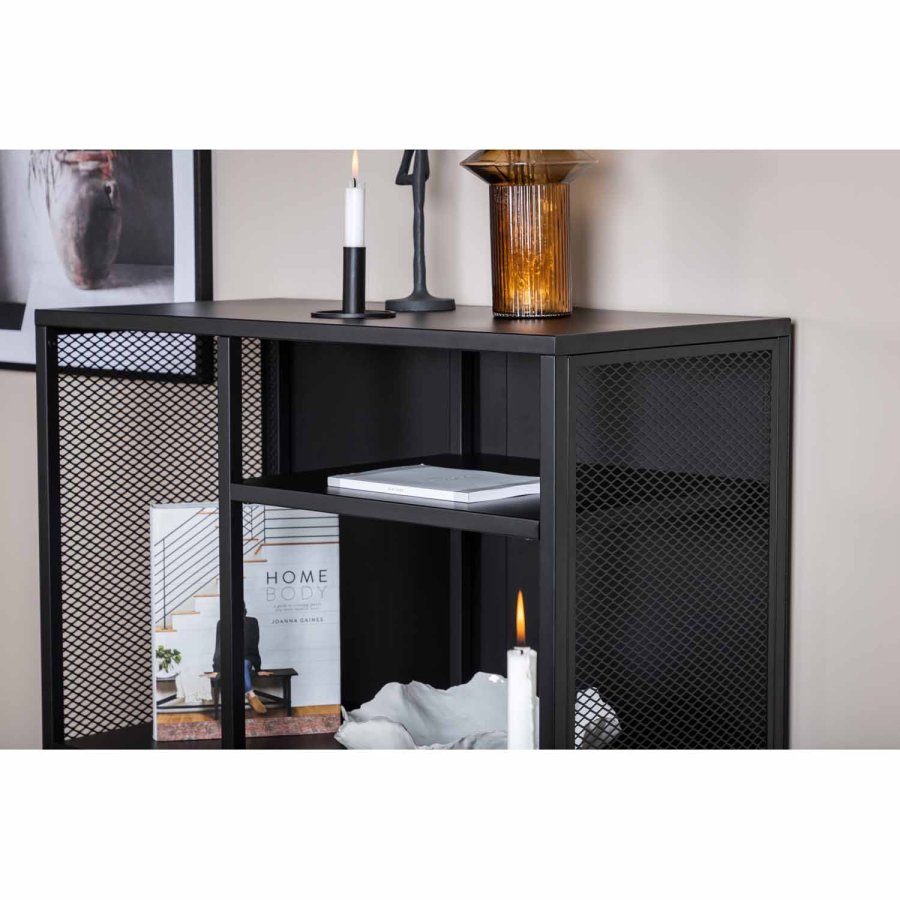 VENTURE DESIGN bogreol - sort stl