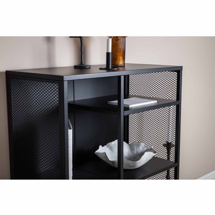 VENTURE DESIGN bogreol - sort stl