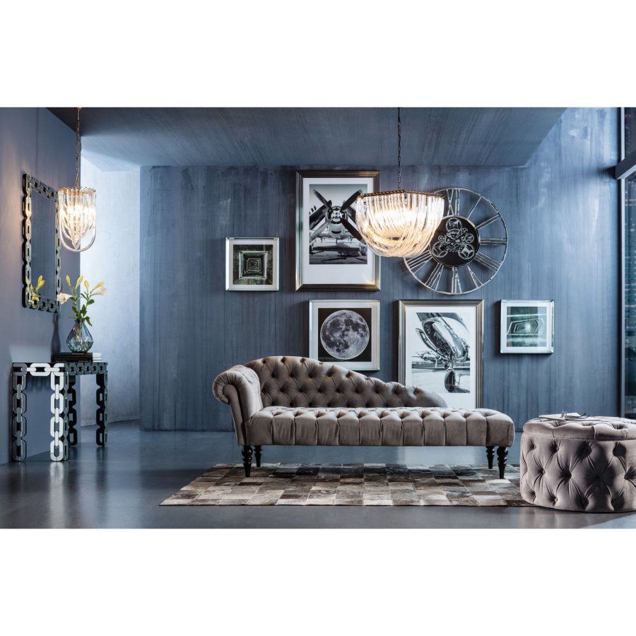 KARE DESIGN Gear vgur - slv aluminium, rundt (120)