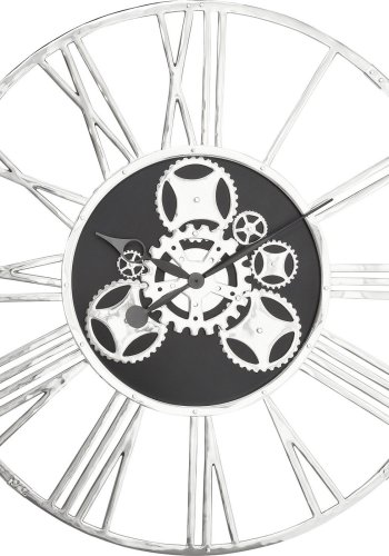 KARE DESIGN Gear vgur - slv aluminium, rundt (120)