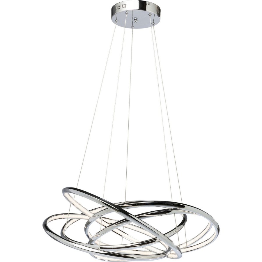 KARE DESIGN Saturn LED Chrome Big loftlampe - slv aluminium