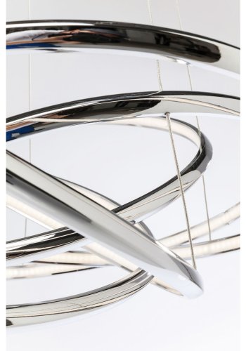 KARE DESIGN Saturn LED Chrome Big loftlampe - slv aluminium