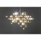 KARE DESIGN Stone Mobile loftlampe - guld stl og hvide sten