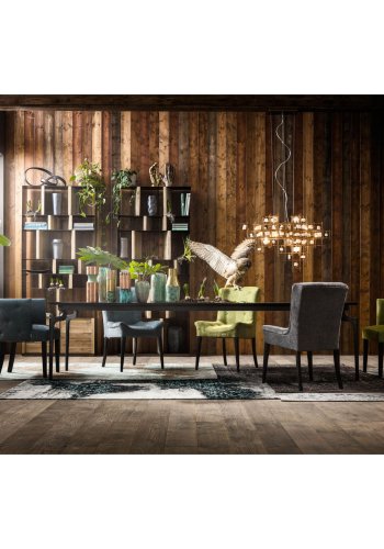 KARE DESIGN Stone Mobile loftlampe - guld stl og hvide sten