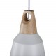 VENTURE DESIGN Nao loftlampe - natur tr og hvid aluminium