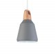 VENTURE DESIGN Nao loftlampe - natur tr og gr aluminium