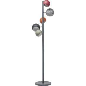 KARE DESIGN Calotta Antico 5-lite gulvlampe - multifarvet stl