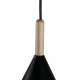 VENTURE DESIGN Enif loftlampe - natur tr og sort jern