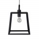 VENTURE DESIGN Hage loftlampe - sort jern