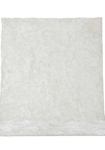 VENTURE DESIGN Mattis gulvtppe - hvid polyester (230x160)