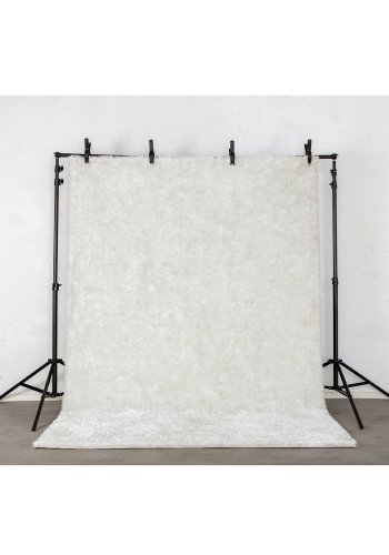 VENTURE DESIGN Mattis gulvtppe - hvid polyester (230x160)