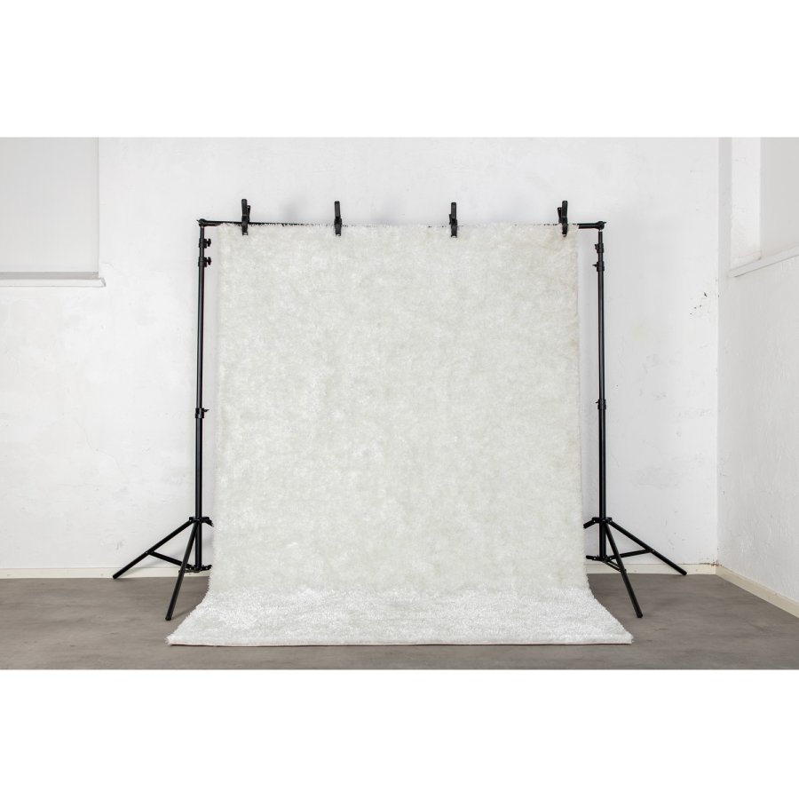 VENTURE DESIGN Mattis gulvtppe - hvid polyester (230x160)