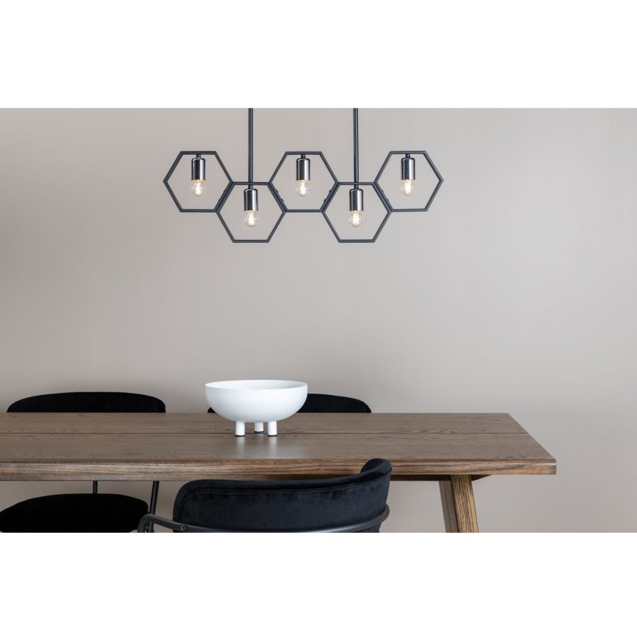 VENTURE DESIGN Queen B loftlampe - sort jern