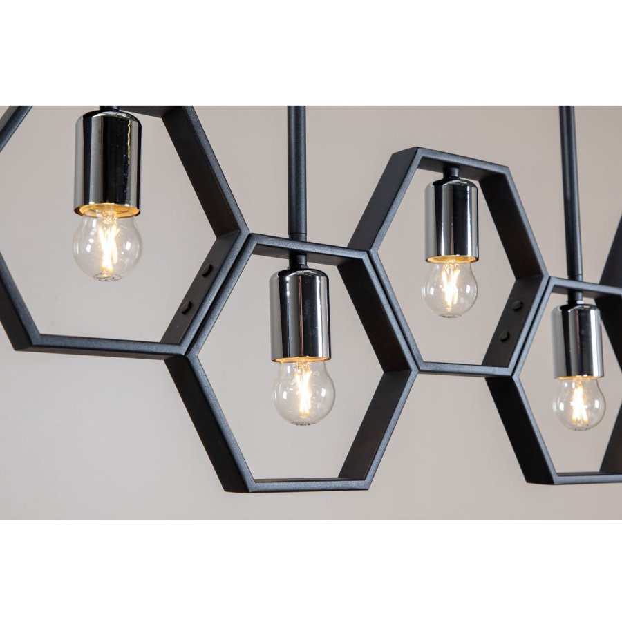 VENTURE DESIGN Queen B loftlampe - sort jern