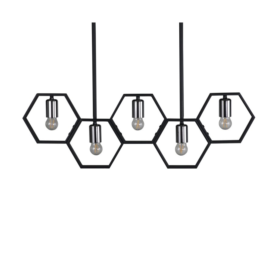 VENTURE DESIGN Queen B loftlampe - sort jern