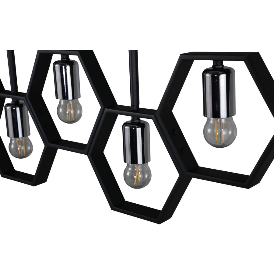 VENTURE DESIGN Queen B loftlampe - sort jern