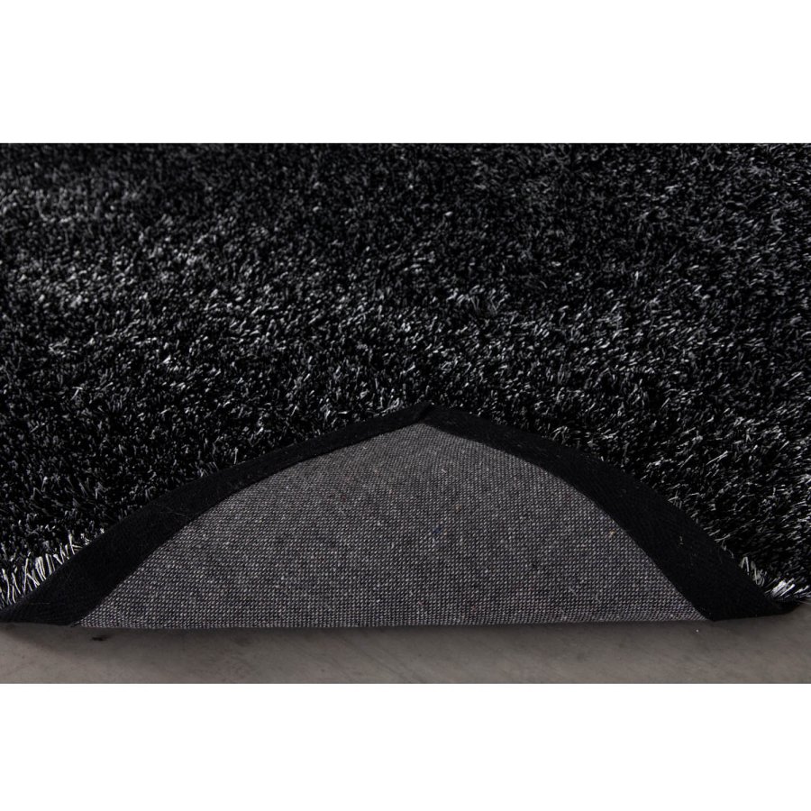 VENTURE DESIGN Mattis gulvtppe - antracitgr polyester (290x200)