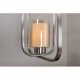VENTURE DESIGN Aludra loftlampe - glas og slv jern